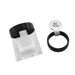 CURVA X6 ANILLOS 6MM ALIANZAS LISAS NEGRAS 6MM ANILLO