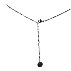 NEGRO CALAVERA 3D 45+6CM COLLAR