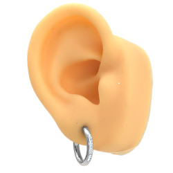 18MM C/ LINEA DE STRASS FRENTE FINA 2MM PAR BISAGRA ARO