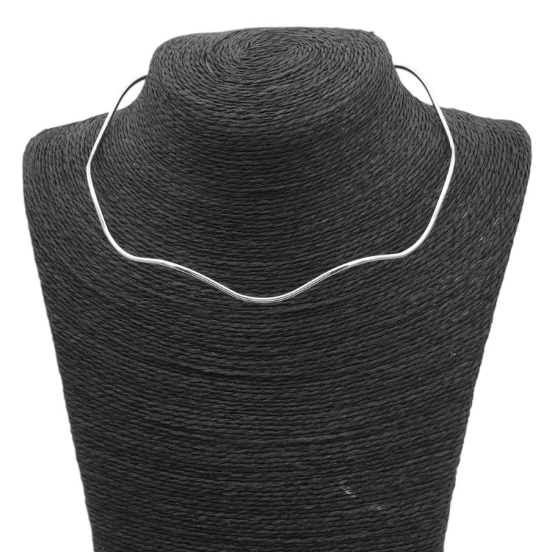 FANTASIA FINA LINEA ONDULADA TIPO CHOKER GARGANTILLA