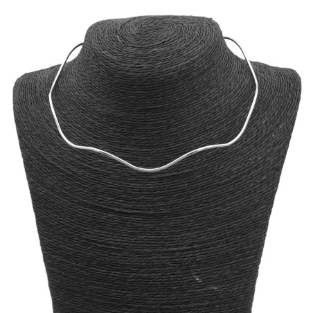 FANTASIA FINA LINEA ONDULADA TIPO CHOKER GARGANTILLA