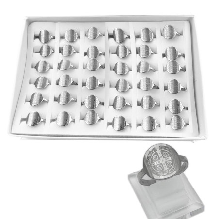 CAJA X36 CRUZ SAN BENITO LASER ANILLO