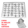 CURVA X6 ANILLOS CRUZ SAN BENITO LASER ANILLO
