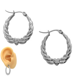 TRENZADO C/ CORAZON RELIEVE...