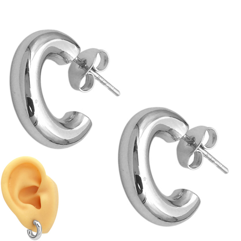 16MM SEMI CIRCULO C/ PERNO EXTRA GRUESA 4MM PAR ARO