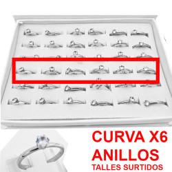 CURVA X6 ANILLOS BRILLANTE...