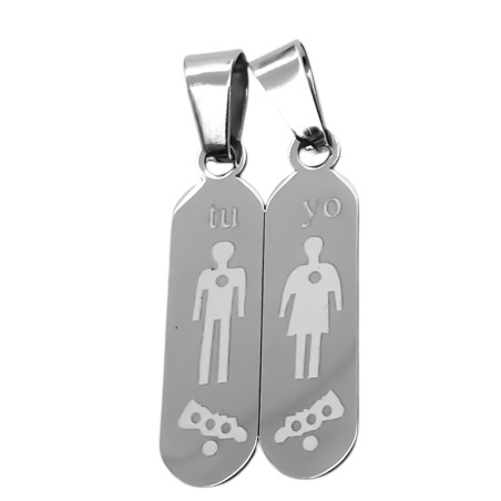 DOS CHAPITAS TU Y YO PARA COMPARTIR DIJE