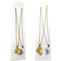 PACK DOS CABEZAS EN CORAZON...