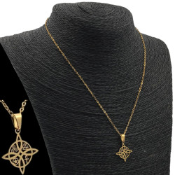 DORADO NUDO DE BRUJA CALADO...