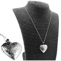 CADENA + RELICARIO CORAZON...