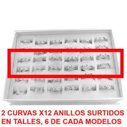 DOS CURVAS X12 ANILLOS 6...