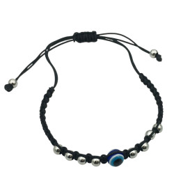 OJO TURCO AZUL E HILO NEGRO...