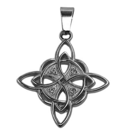 25MM NUDO DE BRUJA SEMI CALADO C/ RELIEVE B:58 DIJE