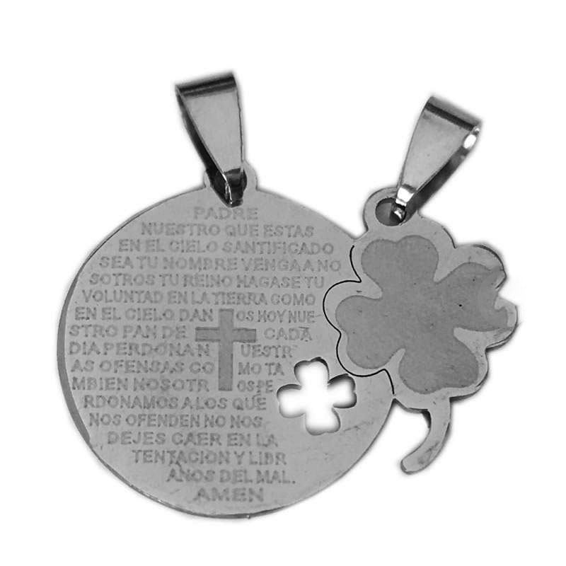 PADRE NUESTRO PARA COMPARTIR C/ TREBOL DIJE