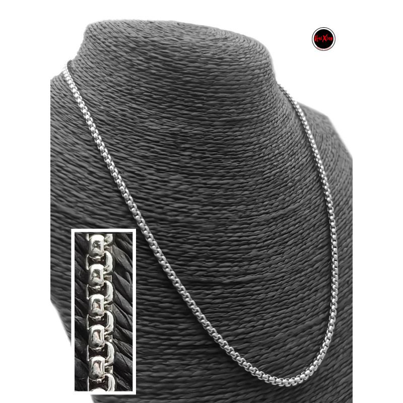 ROLO CUADRADA 3.0 (3MM) - 70CM CADENA