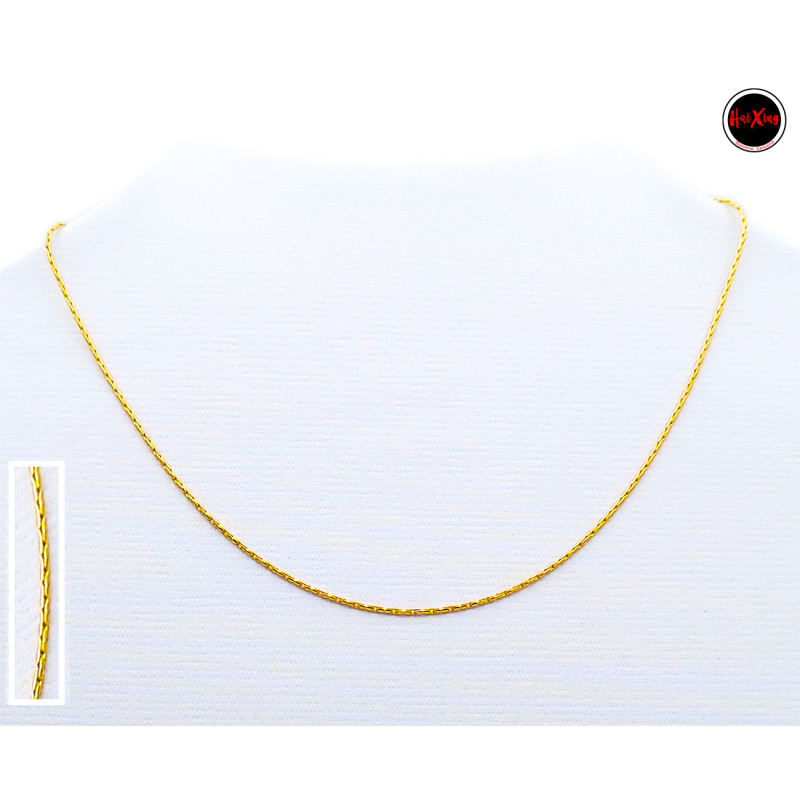 DORADO TRIGUILLA 0.8 (1MM) - 60CM CADENA