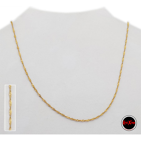 DORADO SINGAPUR 0.3 (1.7MM APROX.) - 55CM CADENA
