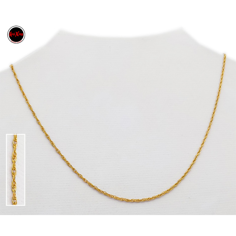 DORADO SINGAPUR 0.4 (2.5MM APROX.) - 55CM CADENA