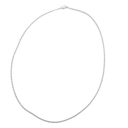 BLANCO CARACOL 0.4 (1.8MM APROX.) - 55CM CADENA