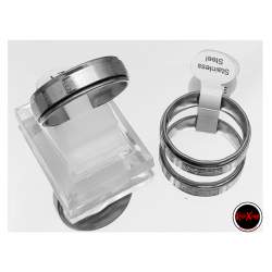 CURVA X6 ANILLOS ANILLOS GIRATORIO PADRE NUESTRO ANILLO