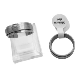 CURVA X6 ANILLOS ANILLOS GIRATORIO PADRE NUESTRO ANILLO