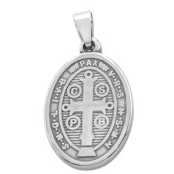 SAN BENITO C/ RELIEVE OVALADA BIFAZ DIJE