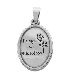 VIRGEN DE FATIMA LOURDES BIFAZ RELIEVE DIJE