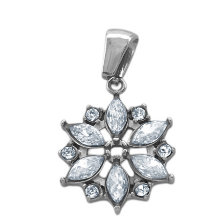 CRISTAL COPO DE NIEVE C/ STRASS DIJE