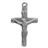 DENARIO 3MM CRUZ RECTA C/ CRISTO Y CENTRO VIRGEN UNA SOLA CARA (UNISEX)