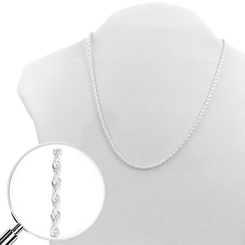 BLANCO SOGA 0.5 (2.1mm) - 50CM CADENA