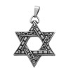 ESTRELLA DE DAVID 40MM 3D C/ DETALLES GRUESA DIJE
