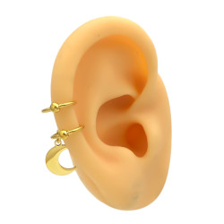 DORADO X3 (TRES) UNIDADES SURTIDAS NO A ELECCION SOLITARIO CUFF BIDU ARO