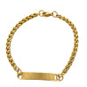 DORADO ESPIGA 4.0 P/ GRABAR (4MM)-19CM IDENTIFICACION PULSERA