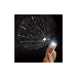 LUNA C/ STRASS Y TE AMO EN 100 IDIOMAS DIJE