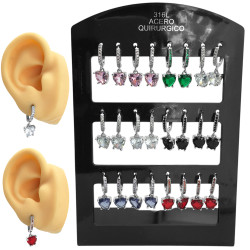 BLISTER X12 PARES CORAZON Y...