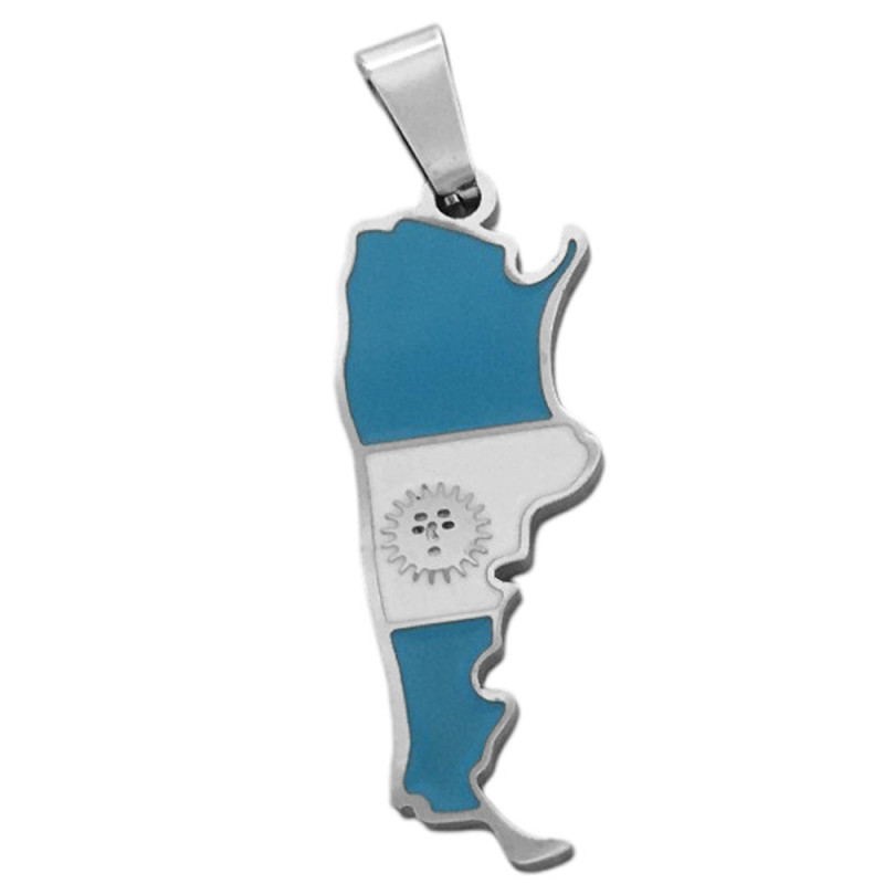 ARGENTINA C/ BANDERA COLOR DIJE