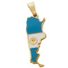 DORADO ARGENTINA C/ BANDERA COLOR DIJE