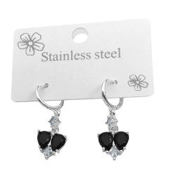 BLANCO MIX X6 PARES COLORES CUBIC SURTIDOS EN BISAGRA 12.5MM ARO