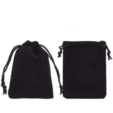 10*12CM BOLSA PANA NEGRA (1 UNIDAD)