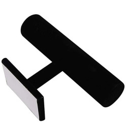 PANA NEGRA EXHIBIDOR PULSERAS CILINDRICO