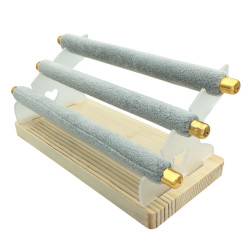 PANA GRIS TRES RODILLOS...