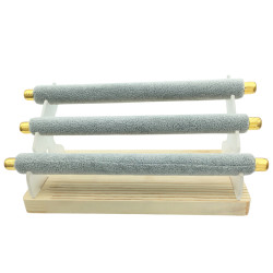 PANA GRIS TRES RODILLOS ANILLO EXHIBIDOR