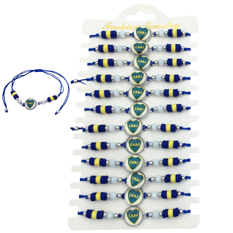 BLISTER x12 HILO BOCA PULSERA / TOBILLERA