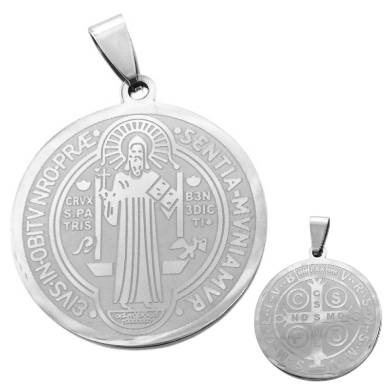 18MM SAN BENITO MEDALLA LASER LISA C/ ESPESOR DIJE