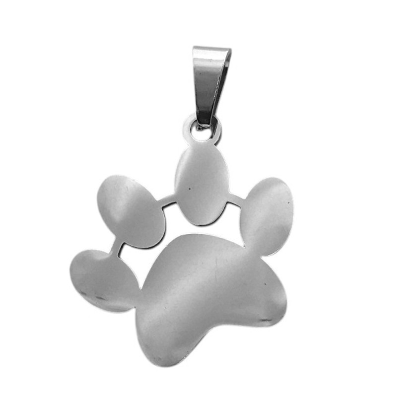 19*17MM HUELLA MASCOTA SE PUEDE GRABAR DIJE