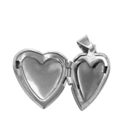 RELICARIO 19.5MM CORAZON LISO DIJE