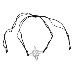 BLISTER x12 HILO NUDO DE BRUJA ACERO / DORADO PULSERA / TOBILLERA