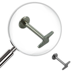 RAYO LABRET PIERCING