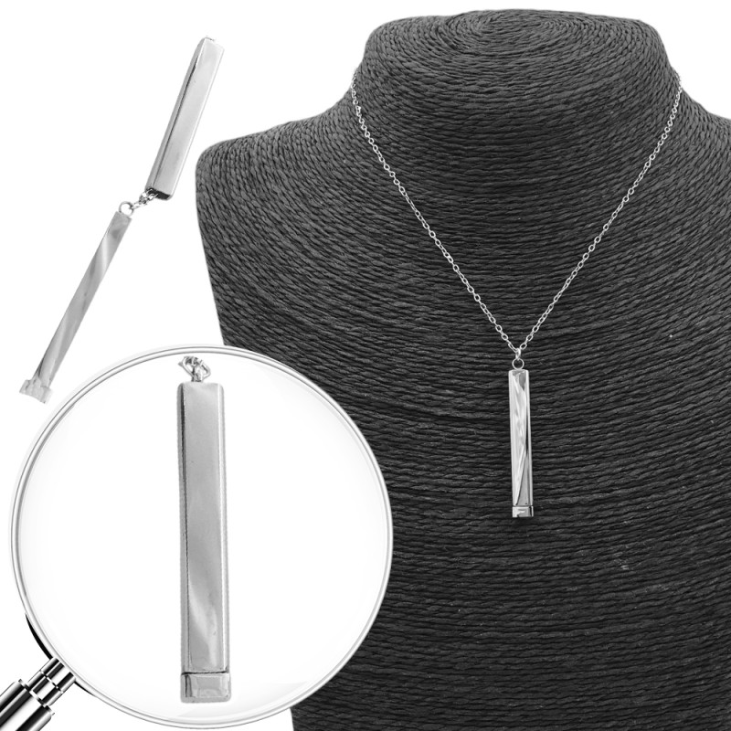 PREMIUM DOBLE BARRA SE PUEDE GRABAR 45+5CM REGULABLE COLLAR