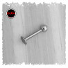 1 (1.2*8MM INTERNO*3MM BOLITA) MENTON BOLITA PIERCING